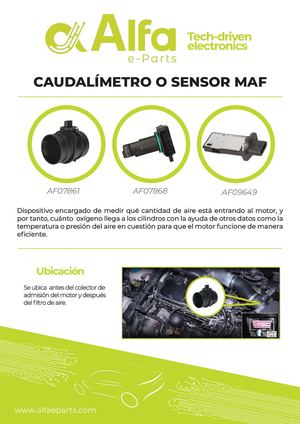FLY ALFA SENSOR MAF ES