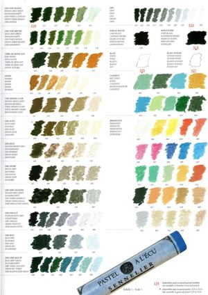 Nuancier Pastel à L'écu Sennelier