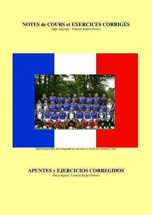 Notes de cours et exercices corrigés (YBD)