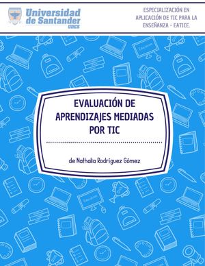 Evaluación De Aprendizajes Mediadas Por Tic