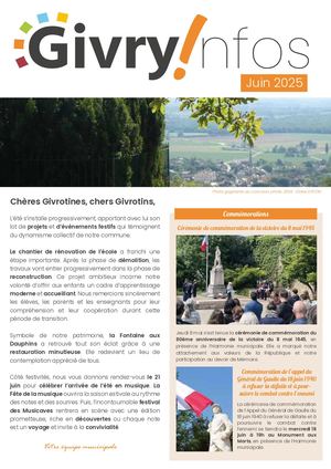 Givry Infos - Juin 2025