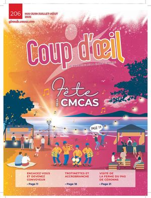 COUP D'OEIL N° 206 MAI JUIN JUILLET AOUT 2025