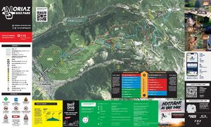 Avoriaz plan Vtt 2021