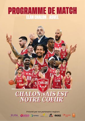Programme de match vs ASVEL - Playoffs