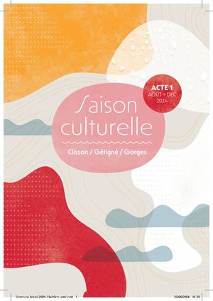 Saison culturelle Acte1 2024