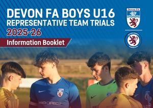 Devon FA Boys U16 Representative Team Trials 2025-26