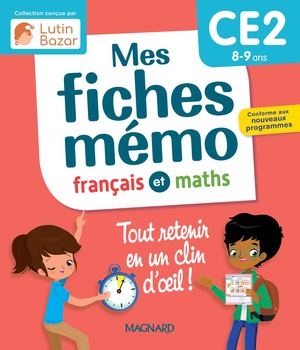Extrait Mes fiches mémo CE2 - Lutin Bazar