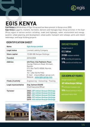 Presentation Egis Kenya Egis - EN- 2025