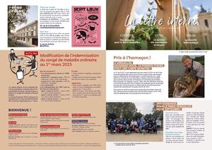 La lettre interne avril