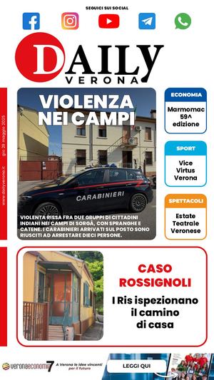 Daily Verona 29 Maggio 2025
