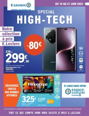 Catalogue High-Tech Juin E.Leclerc Saint-Médard