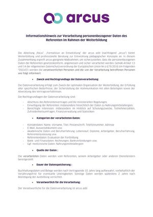 Protection Des Donnees Formation Continue Formateurs