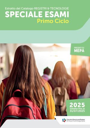 Catalogo Speciale Esami di Primo Ciclo 2025