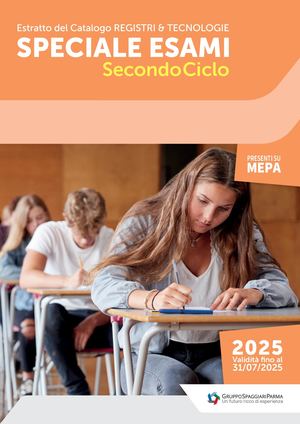 Catalogo Speciale Esami di Secondo Ciclo 2025