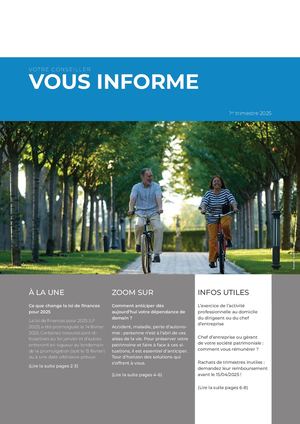 Newsletter 1er Trimestre 2025 Nouvelle Version