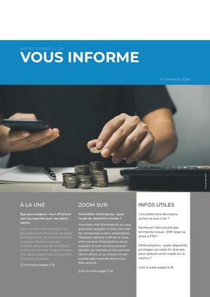 Newsletter 4e Trimestre 2024
