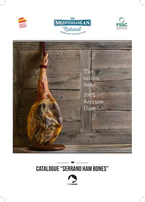 Serrano Ham Bones for dogs. Mediterranean Natural