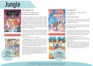 Programme Jungle Août-Septembre-Octobre 2025