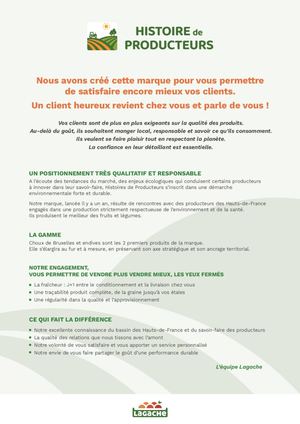 Fiche Produit Histoire De Producteurs