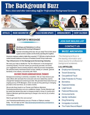 BACKGROUND BUZZ - May 2025