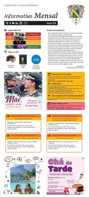 Informativo Maio 2025