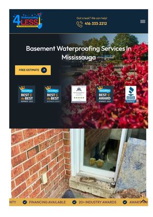 Basement Waterproofing Mississauga