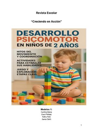 Desarrollo Psicomotor En Niños De 2 Años (1)