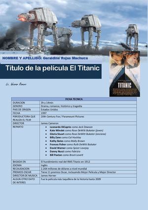 Ficha Tecnica Cine 1