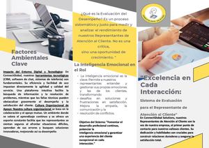Folleto Brochure De Servicios Empresa F 055817