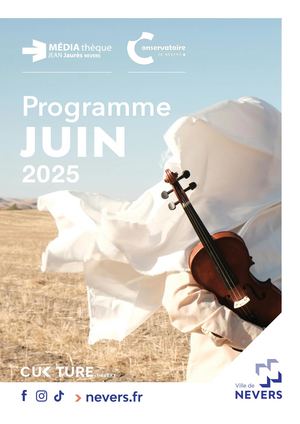 Programme Culture Juin 2025