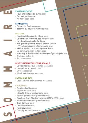 Catalogue des expositions itinérantes