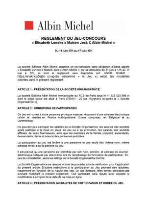 Reglement Jeu Social Shaker Elisabeth Loncke