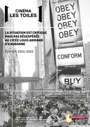 La Situation est critique mais pas désespérée au lycée Louis Armand d'Eaubonne  2024-252025 Bat Def Web