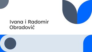 Ivana I Radomir Obradović Lubnice