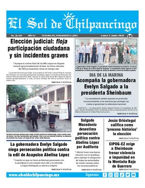 El Sol De Chilpancingo 2 Junio 2025 Compressed