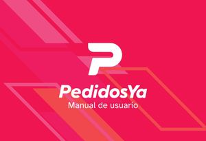 Manual De Pedidos Ya