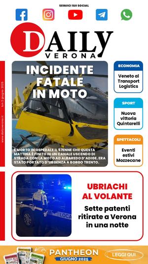 Daily Verona 02 Giugno 2025