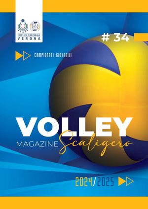 Volley Scaligero Magazine n.34 anno 2025