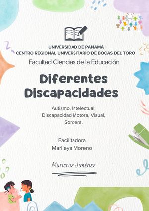 Diferentes Discapacidades
