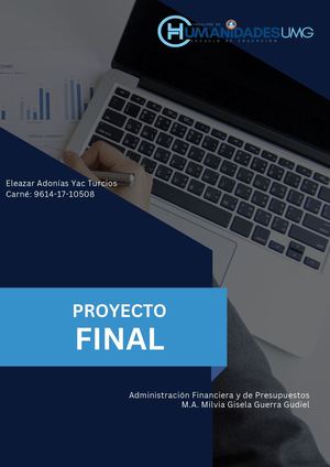 Pf Administración Financiera Y De Presupuestos