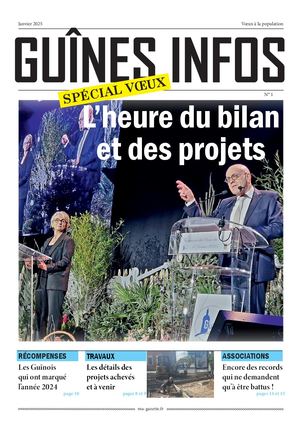 Guînes info janvier 2025 - spécial voeux