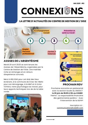 Lettre Actu Mai 2025