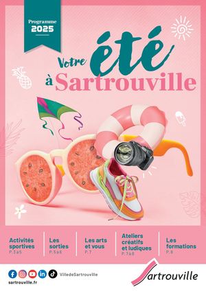 Programme Estival 2025 - Ville de Sartrouville
