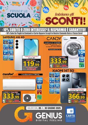 VOLANTINO GENIUS - GIUGNO 2025