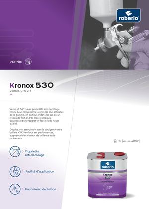 Hoja Kronox 530 Fr
