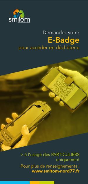 Formulaire de demande d'E-badge