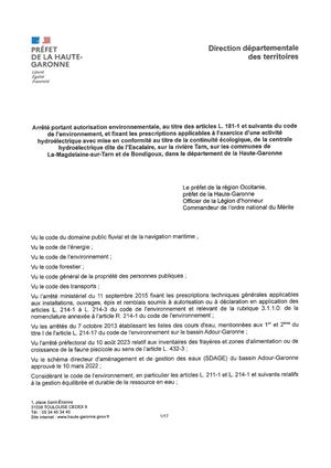 Centrale Hydroélectrique Escalaire