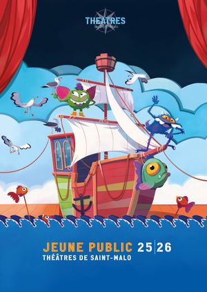 Brochure Jeune public 25-26 des Théâtres de Saint-Malo