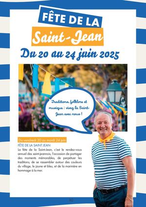 Progamme de la Saint-Jean