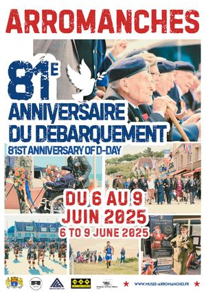 Programme 81e anniversaire du Débarquement Arromanches